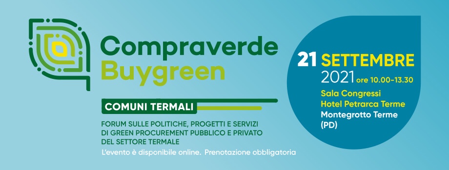 A Montegrotto, il Forum Compraverde dei Comuni termali