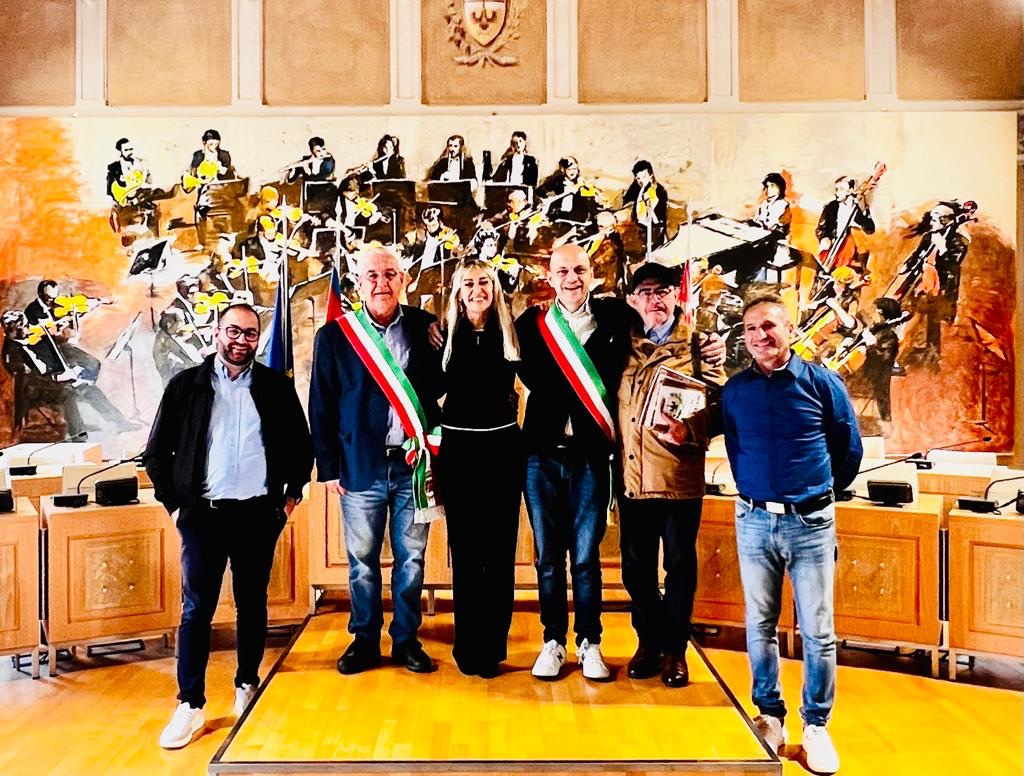 La delegazione di Santa Maria Coghinas ad Acqui Terme